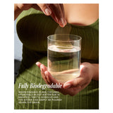 Three Ships Brighter Days Red Algae + Avocado Biodegradable Eye Mask Biodegradable Instructions