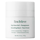 Jar of Three Ships Firm Believer Goji Stem Cell + Pomegranate Smoothing Neck + Face Cream 40g