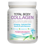 Container of Natural Factors Total Body Collagen Powder Pomegranate Flavour 500 Grams New SKU