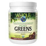 Tub of Whole Earth & Sea Organic Greens Organic Chocolate 438g