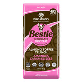 Bar of Zazubean BESTIE Almond Toffee Crunch 85g