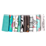 Marley's Monsters Reusable Cloth Wipes Patterned Mix