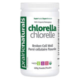 Tube of Prairie Naturals Chlorella 400 Grams