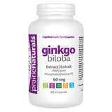 Bottle of Prairie Naturals Ginko Biloba 60mg 360 V-Capsules