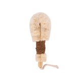 Merben Jute Body Brush Brown Handle Soft 9Inch