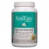 Tub of Natural Factors Real EasyWith PGX Vegan Meal Replacement Vanilla Flavour 22g Protein 830g Powder