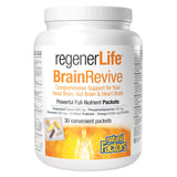 Bottle of NaturalFactors RegenerLife BrainRevive 30Packets