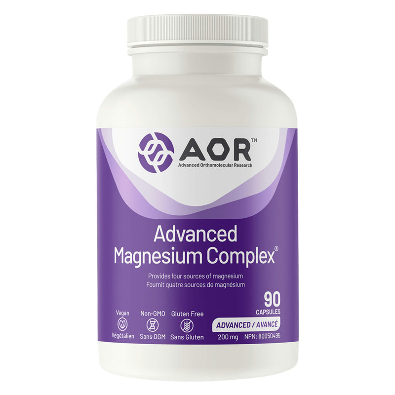 Bottle of AOR Advanced Magnesium Complex® 90 Capsules

