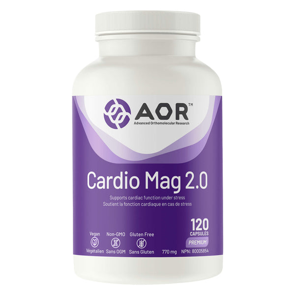 Bottle of Cardio Mag 2.0 120 Capsules
