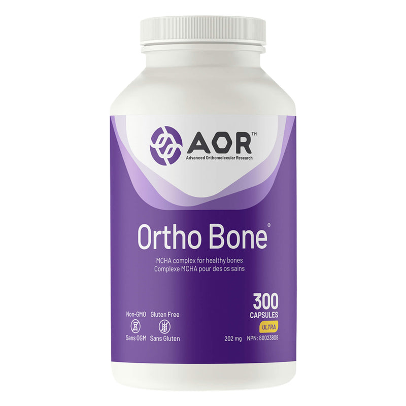 Bottle of AOR Ortho Bone® 300 Capsules
