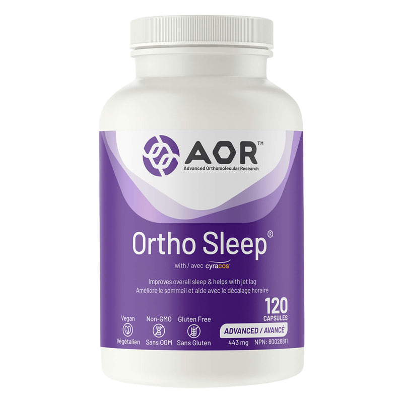 Bottle of AOR Ortho Sleep™ 120 Capsules
