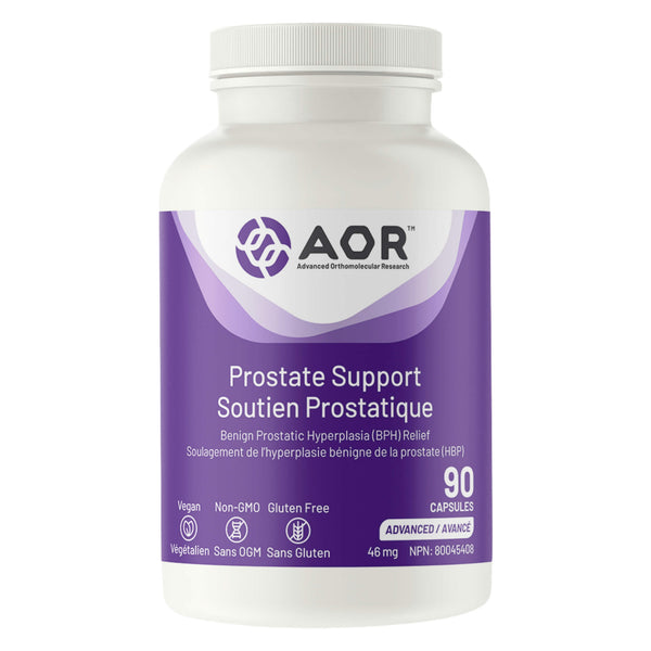 Bottle of AOR Prostate Support 90 Capsules
