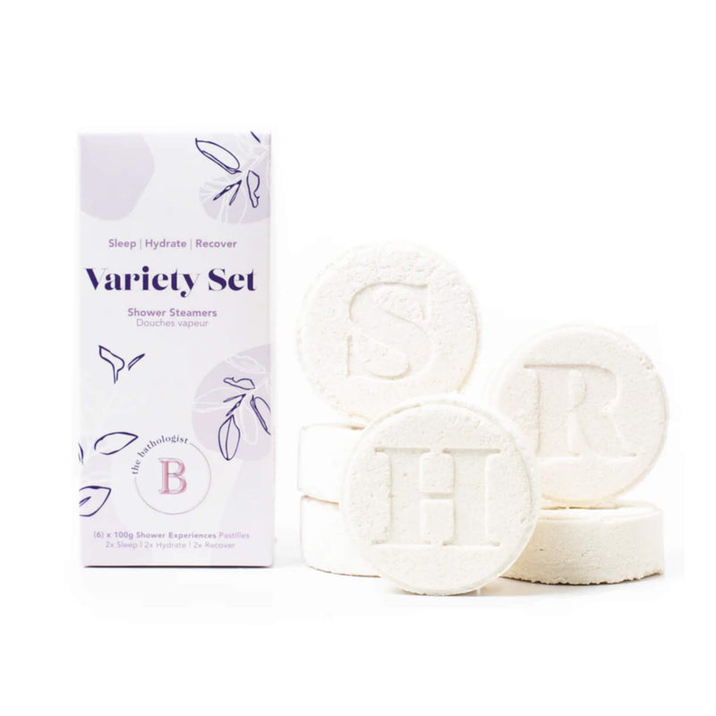 Bathologist The Shower Steamer Variety Set Lifestyle
