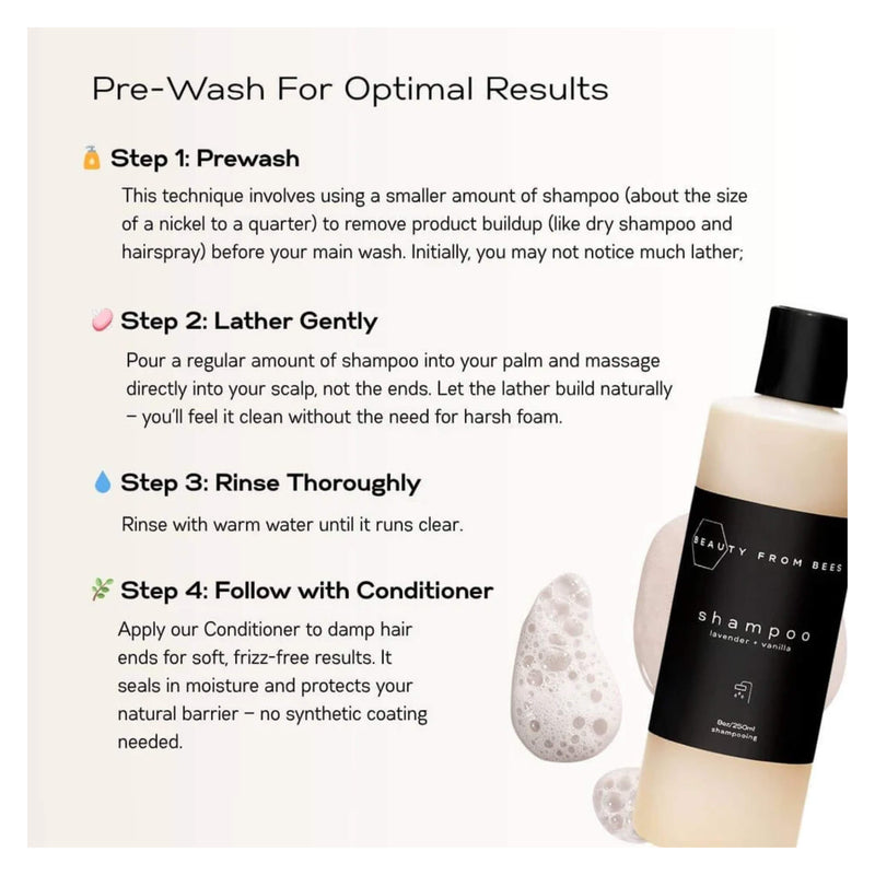 Beauty From Bees Shampoo - Information
