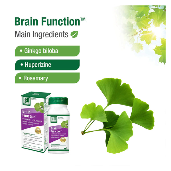 Bell Brain Function™ Main Ingredients
