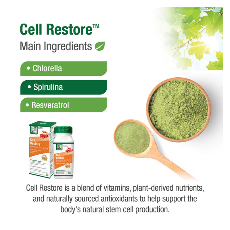 Bell Cell Restore™ Main Ingredients
