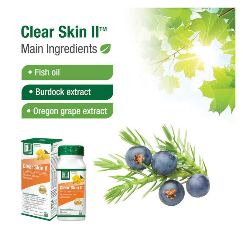 Bell Clear Skin II™ Main Ingredients

