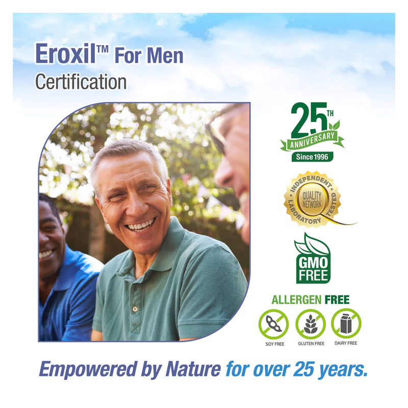 Bell Eroxil® for Men Certification
