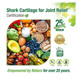 Bell Shark Cartilage for Joint Relief™ Certifications
