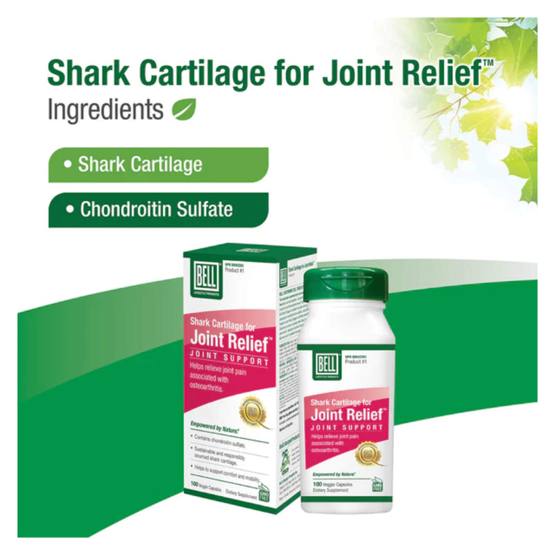 Bell Shark Cartilage for Joint Relief™ Ingredients
