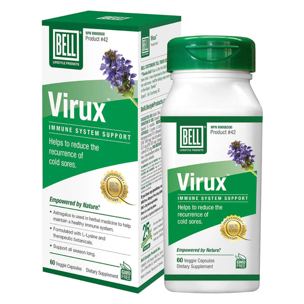 Box & Bottle of Bell Virux™ 60 Capsules
