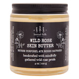 Jar of Boreal Folk Wild Rose Skin Butter 4oz/120g 
