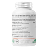 Back of Bottle of Provita Provita Nattokinase 2000 FU 100mg 60 Veggie Capsules
