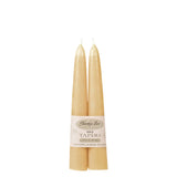 Pair of Cheeky Bee Candle Company Tapers – Gold 06-Inch
