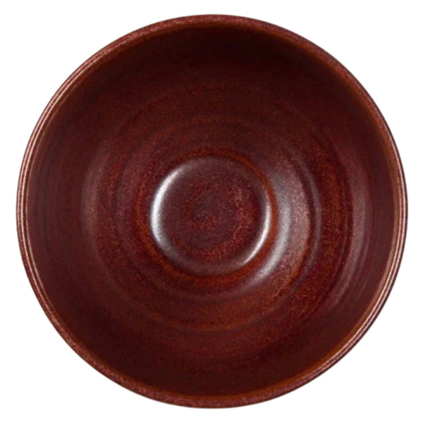 DōMatcha® Ceremonial Matcha Bowl - Red Soul - Top View 

