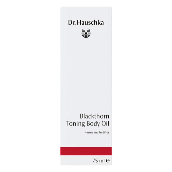 Box of Dr. Hauschka Blackthorn Toning Body Oil 75ml
