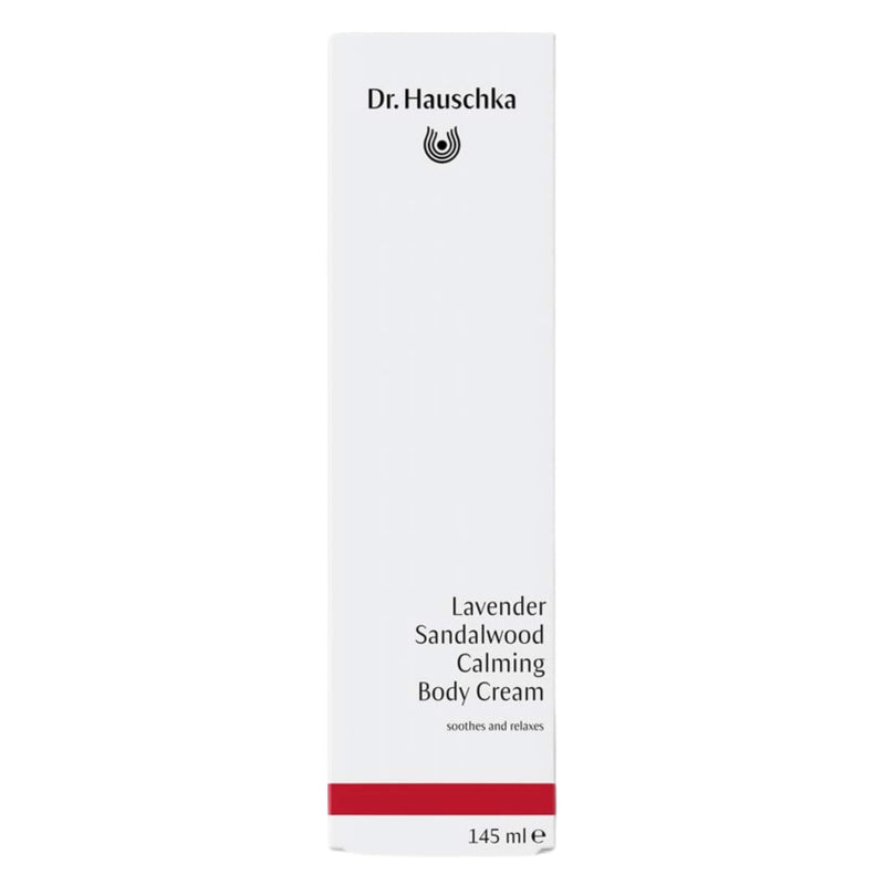 Box of Dr. Hauschka Lavender Sandalwood Calming Body Cream 145ml

