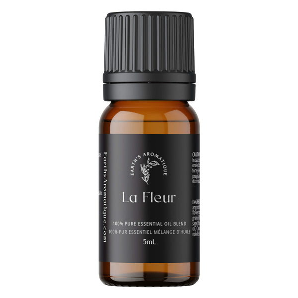 Bottle of Earth's Aromatique La Fleur Essential Oil Blend 5mL
