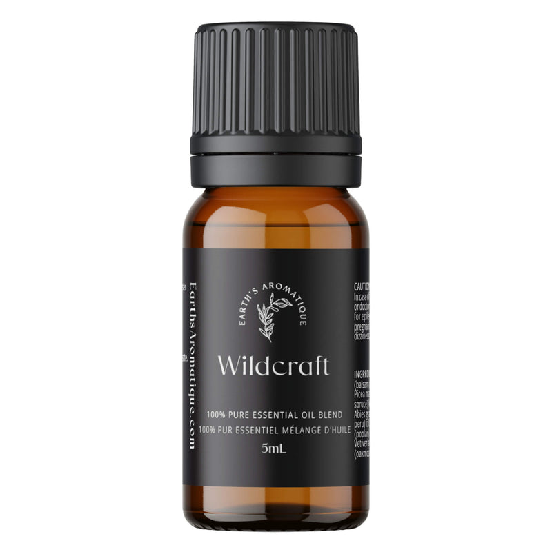 Bottle of Earth's Aromatique Wildcraft Essential Oil Blend 5mL

