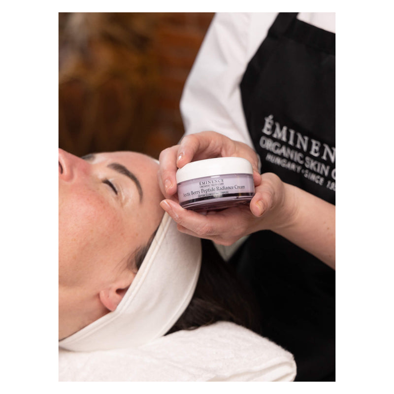 Eminence Arctic Berry Peptide Radiance Cream Lifestyle
