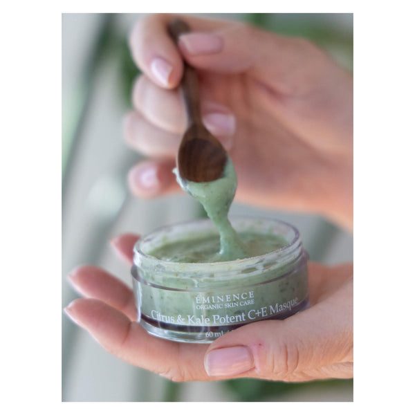 Eminence Citrus & Kale Potent C+E Masque Lifestyle
