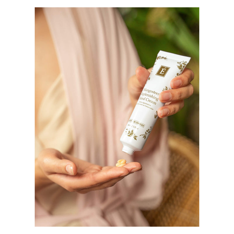 Eminence Mangosteen Replenishing Hand Cream Lifestyle
