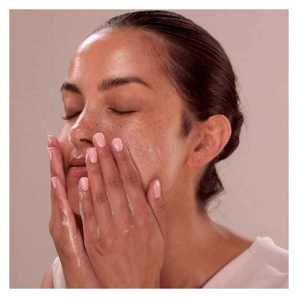 Eminence Tulsi & Snow Mushroom Cleansing Milk Lifestyle
