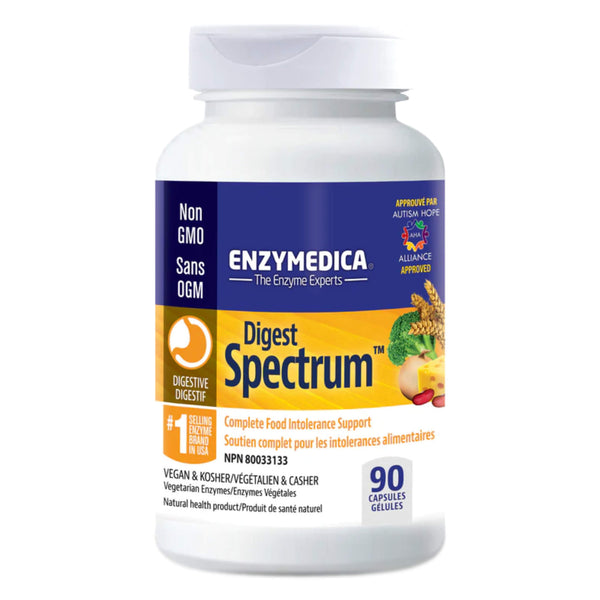 Bottle of Enzymedica Digest Spectrum 90 Capsules
