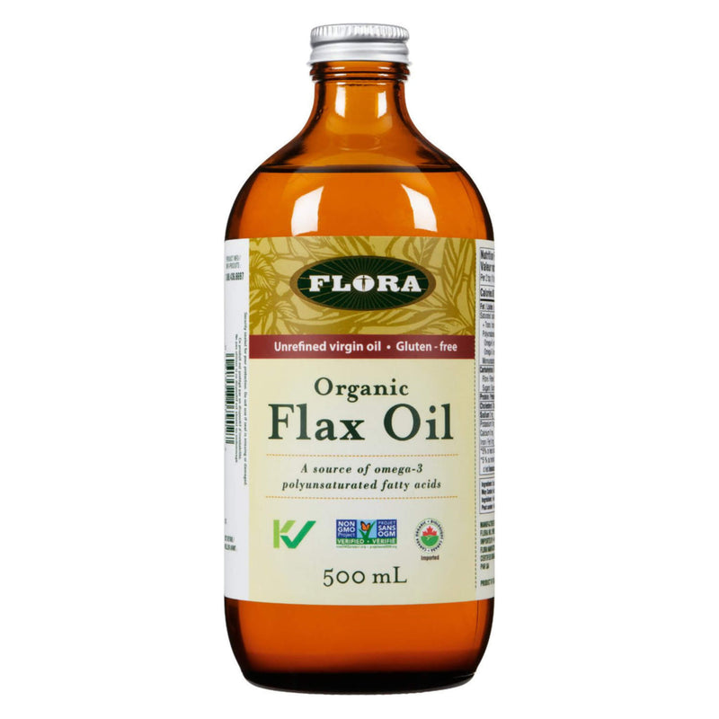 Bottle of Flora Flax Oil 500ml
