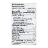 Flora Flax Oil Information - Nutrition Facts
