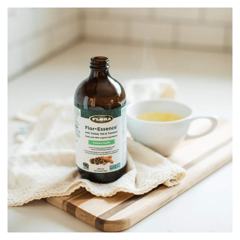 Flora Flor•Essence Herbal Cleanse w/Turkey Tail & Turmeric Lifestyle
