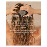 Good Juju Hydrating Shampoo Bar Sweet Orange + Bergamot Use