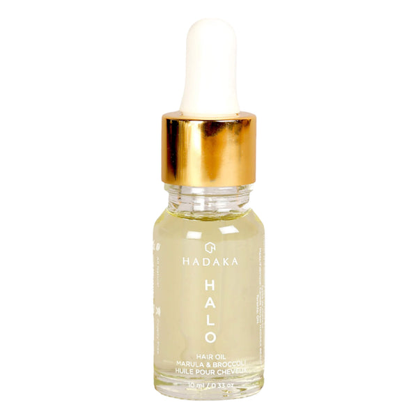 Dropper Bottle of Hadaka Beauty Antifrizz, Repair & Shine Hair Oil with Marula 10ml
