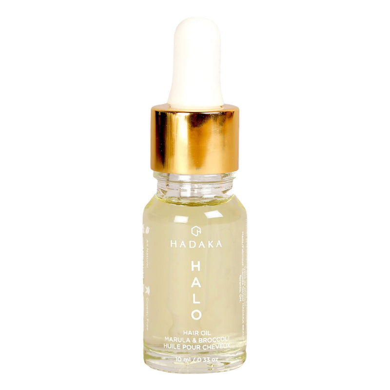 Dropper Bottle of Hadaka Beauty Antifrizz, Repair & Shine Hair Oil with Marula 10ml
