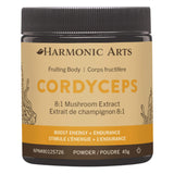 Jar of Harmonic Arts Cordyceps  Powder 45 Grams
