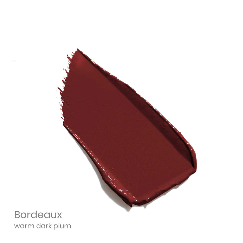 Jane Iredale ColorLuxe Hydrating Cream Lipstick Colour Swatch Bordeaux
