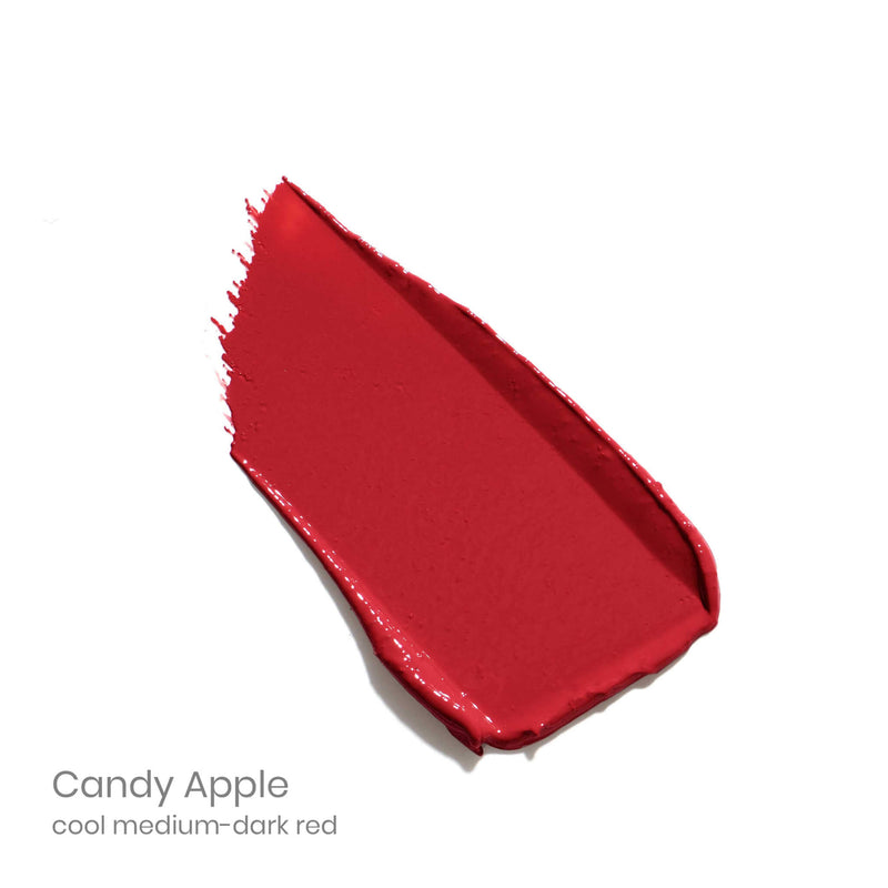 Jane Iredale ColorLuxe Hydrating Cream Lipstick Colour Swatch Candy Apple
