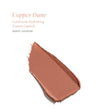 Jane Iredale ColorLuxe Hydrating Cream Lipstick Colour Swatch Copper Dune

