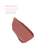 Jane Iredale ColorLuxe Hydrating Cream Lipstick Colour Swatch Desert Rose
