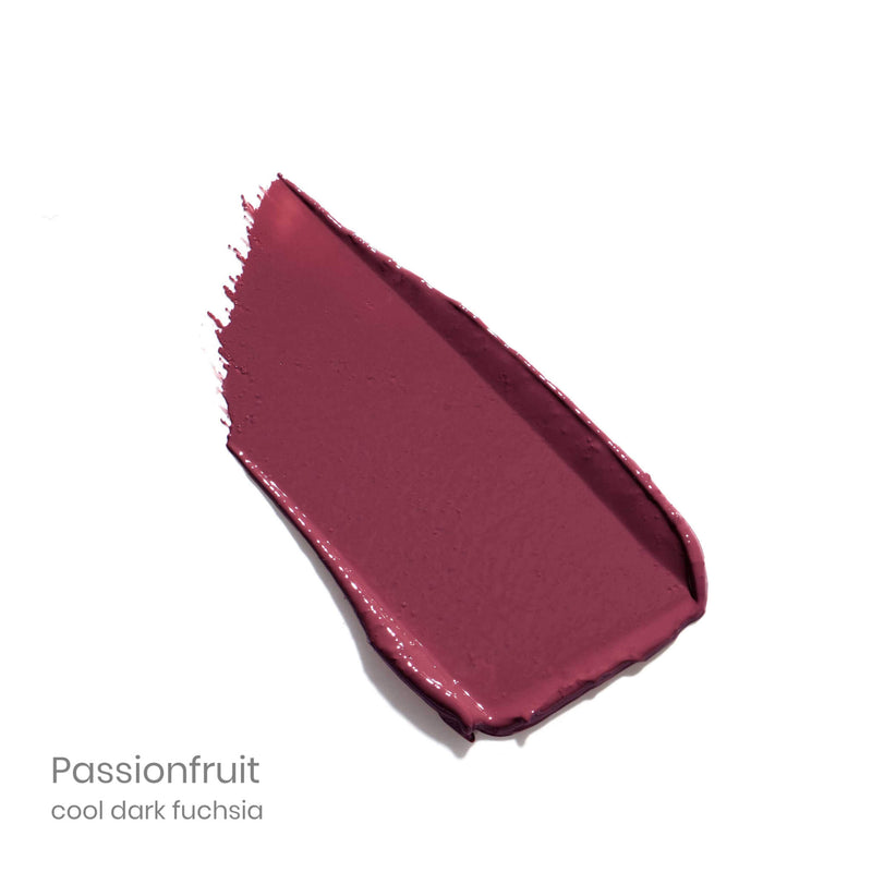 Jane Iredale ColorLuxe Hydrating Cream Lipstick Colour Swatch Passionfruit

